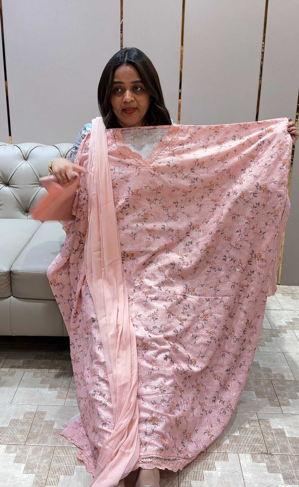 COTTON HAKOBA UNSTITCHED SALWAR SUITS - IHA 22201