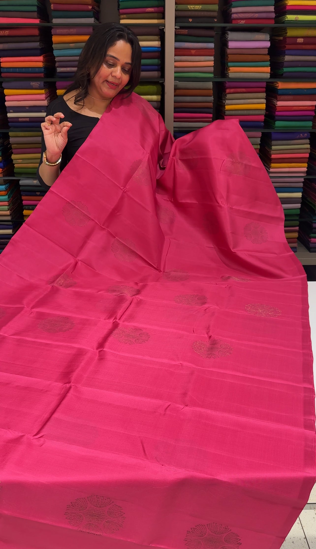 SOFT SILK KANCHIPURAM SAREES - IHA 27114