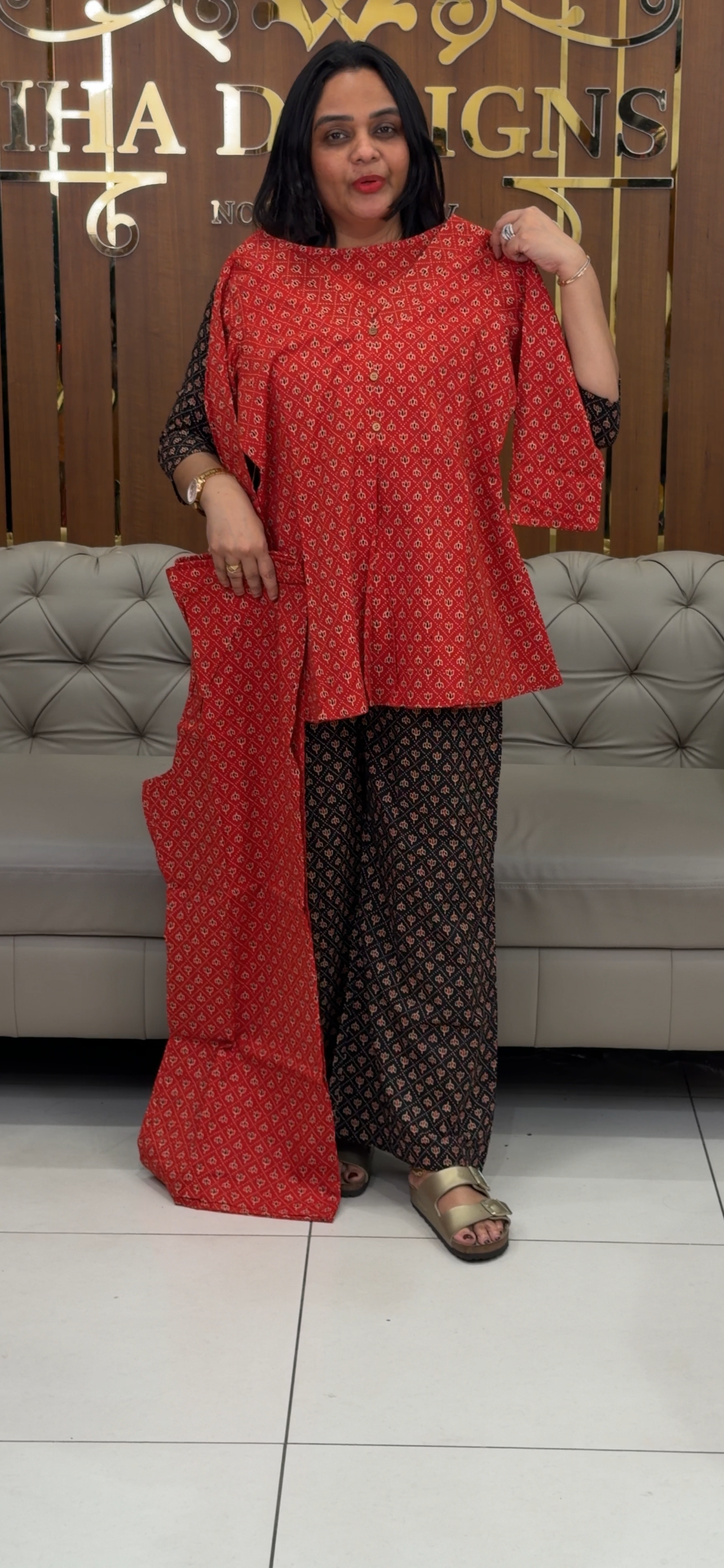IHA'S IN-HOUSE SHORT CO-ORDS SETS - IHA 32186