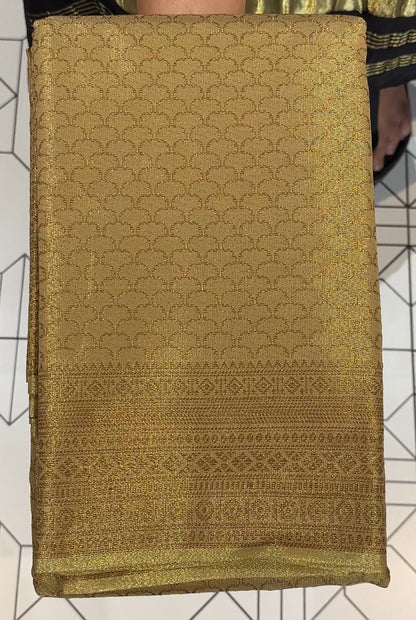 SEMI TISSUE  SAREES - IHA 17590