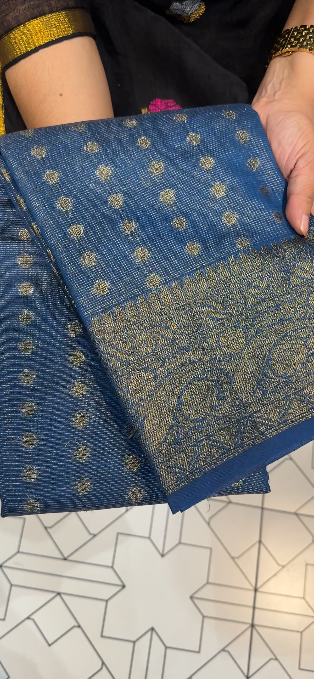 SEMI BANARASI SAREES - IHA 35461