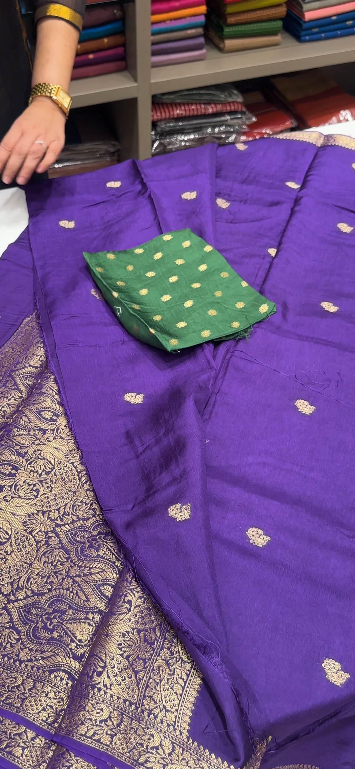 SILK BANARASI SAREES - IHA 35499