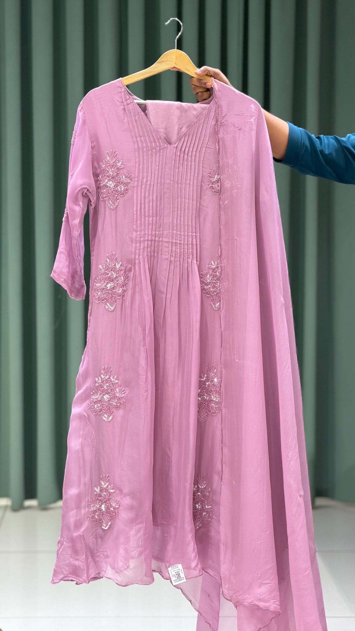 READY TO WEAR TOP, BOTTOM AND DUPATTA - IHA 35963