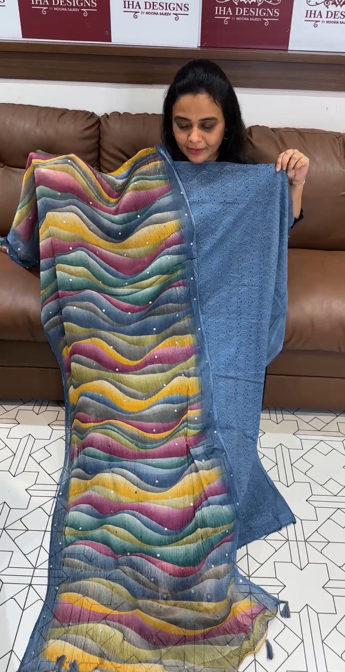 COTTON HAKOBA UNSTITCHED SALWAR SUITS - IHA 27916