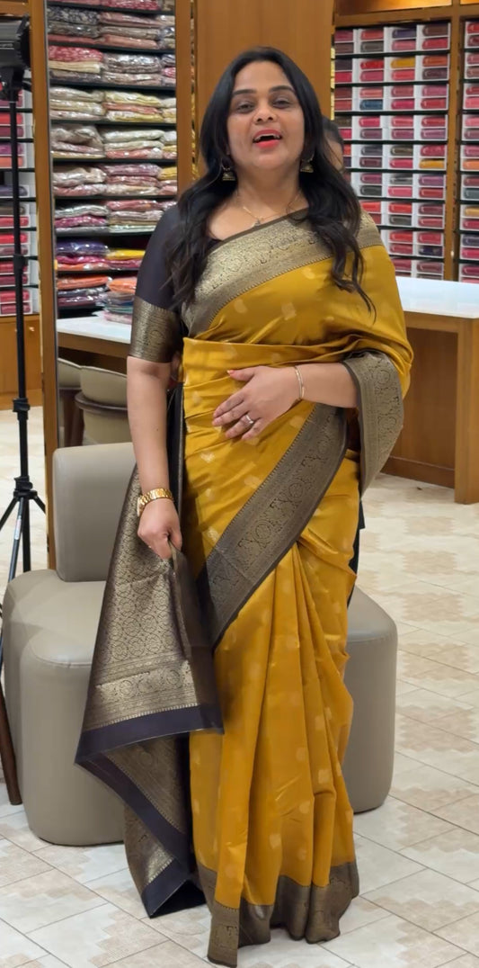 SEMI SILK SAREES - IHA 30241