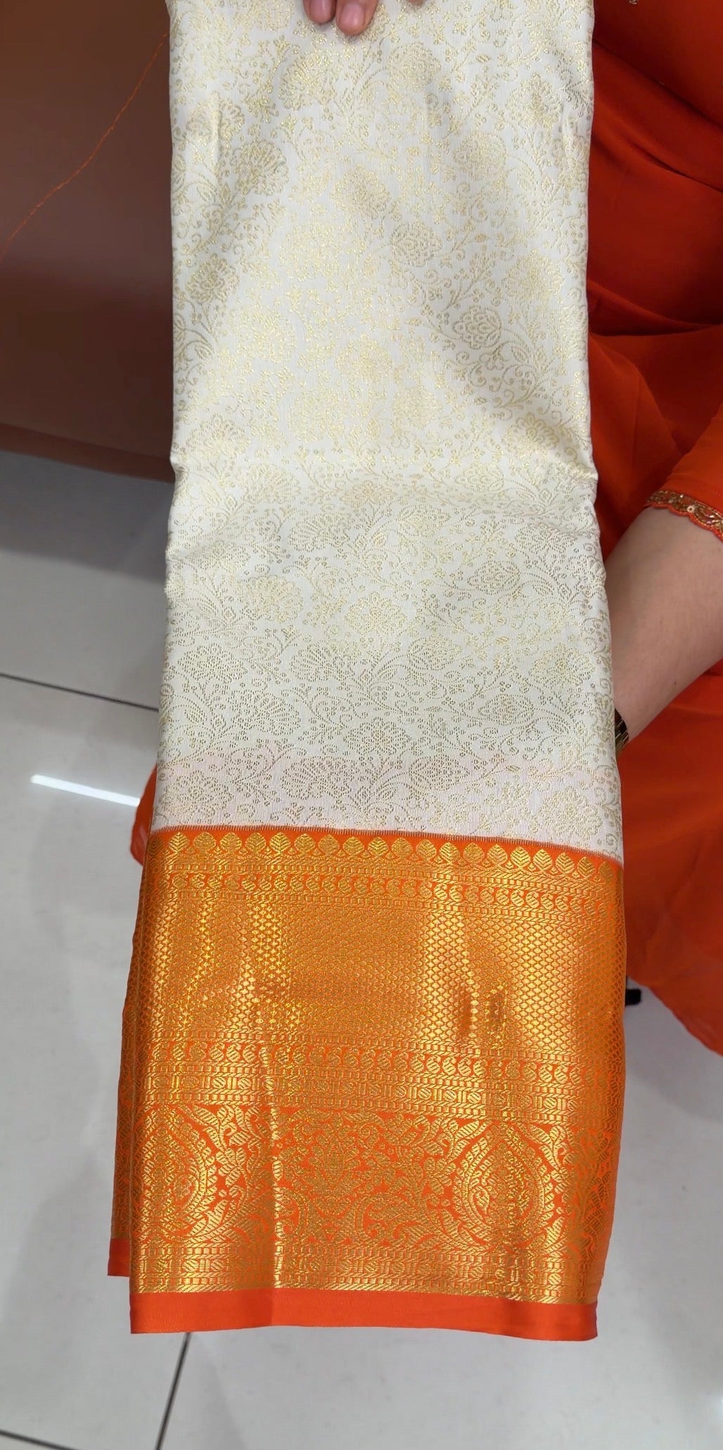 SEMI KANCHIPURAM SAREES - IHA 34254