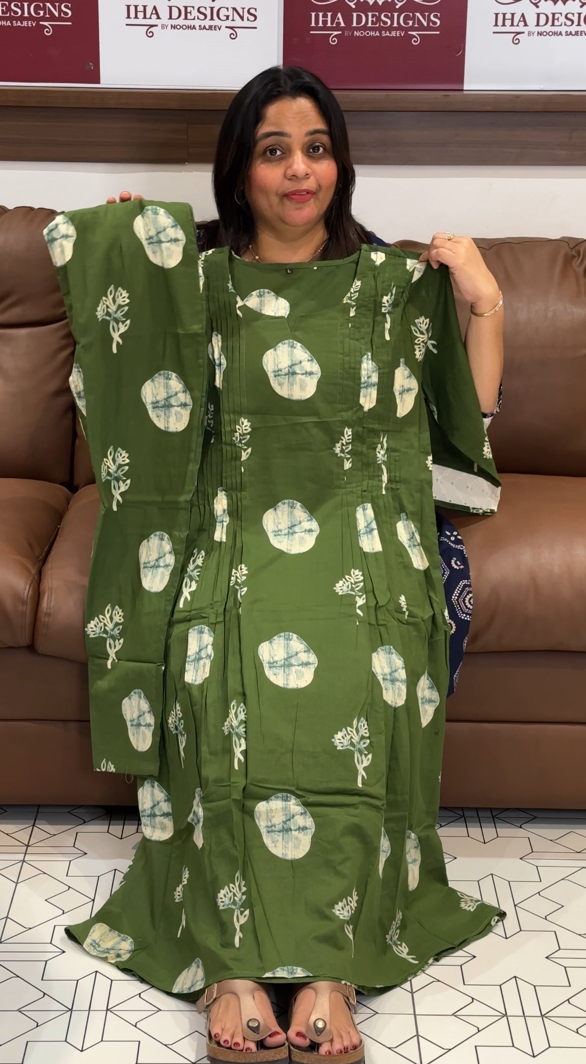 COTTON LONG CO-ORDS SETS -  IHA 27232