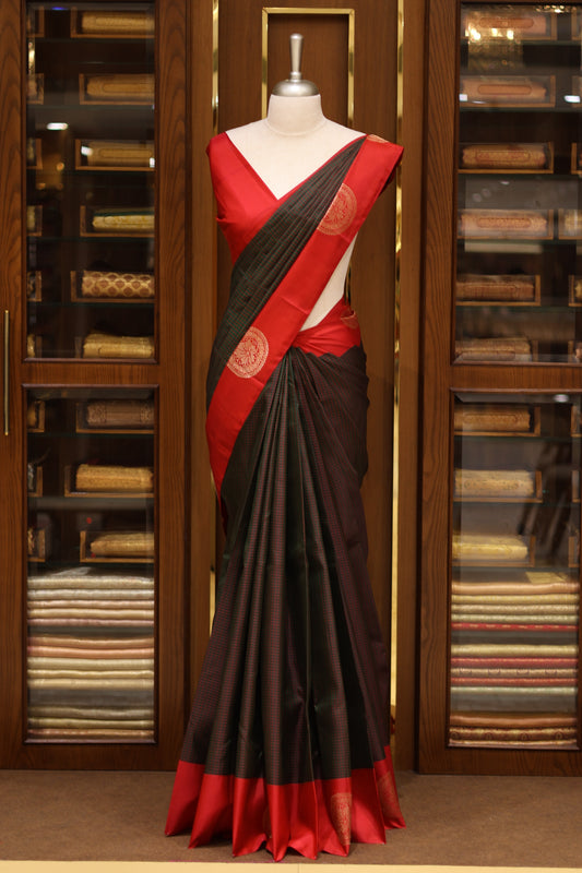 DESIGNER KANCHIPURAM SAREES - IHA 25320