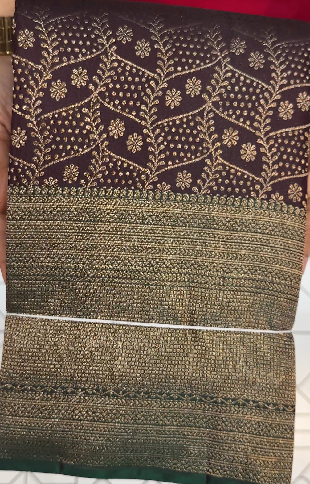 KANCHIPURAM  SAREES - IHA 18675