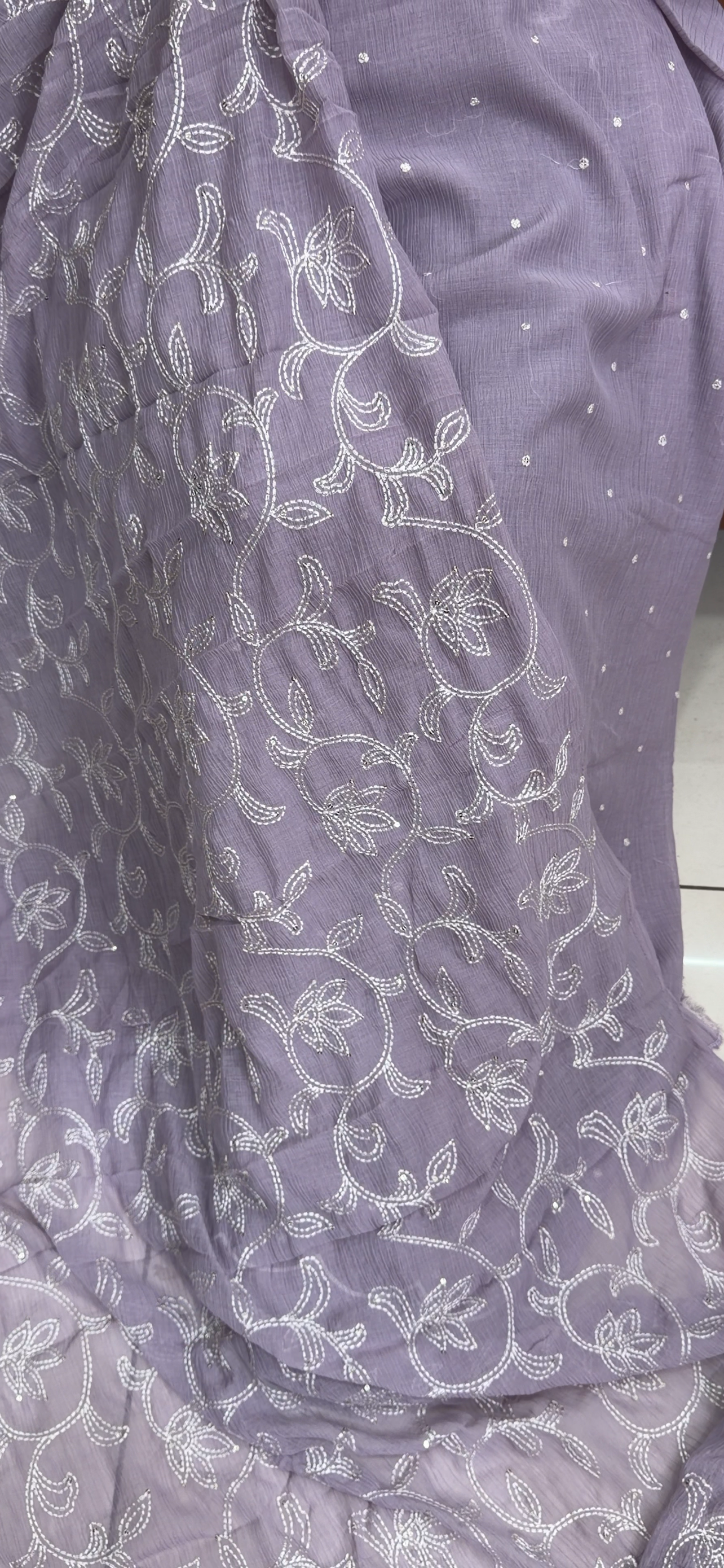 UNSTITCHED SALWAR SUITS - IHA 34083