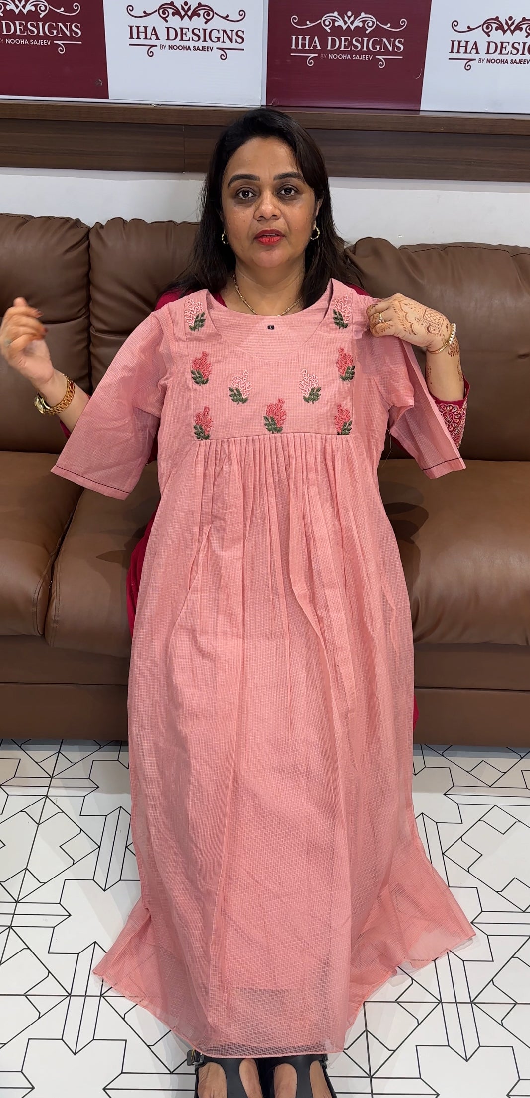 FORWARD NET KOTA ALINE TOPS - IHA 23876