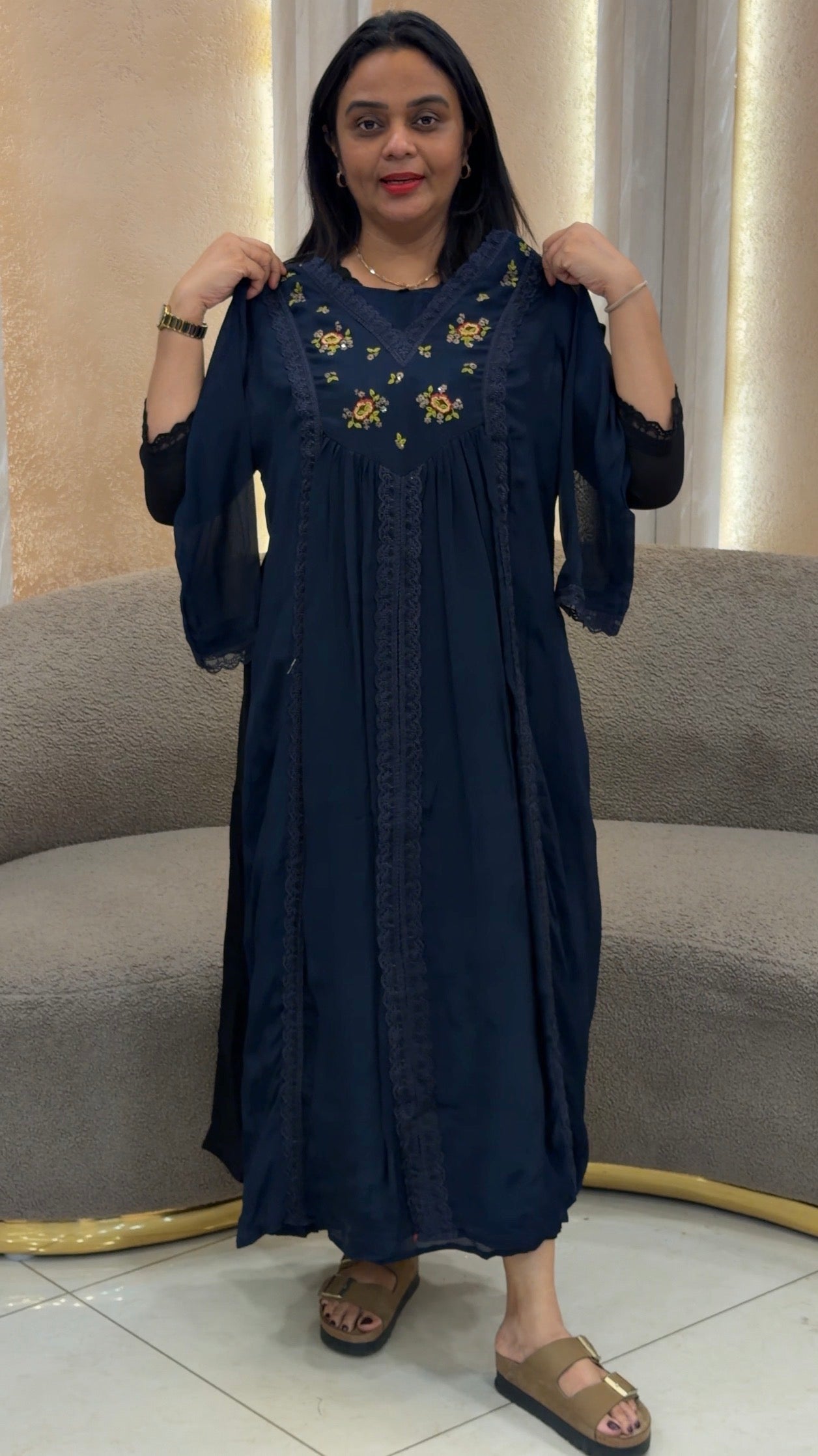 HAND WORK CHINON ALINE TOPS - IHA 33285
