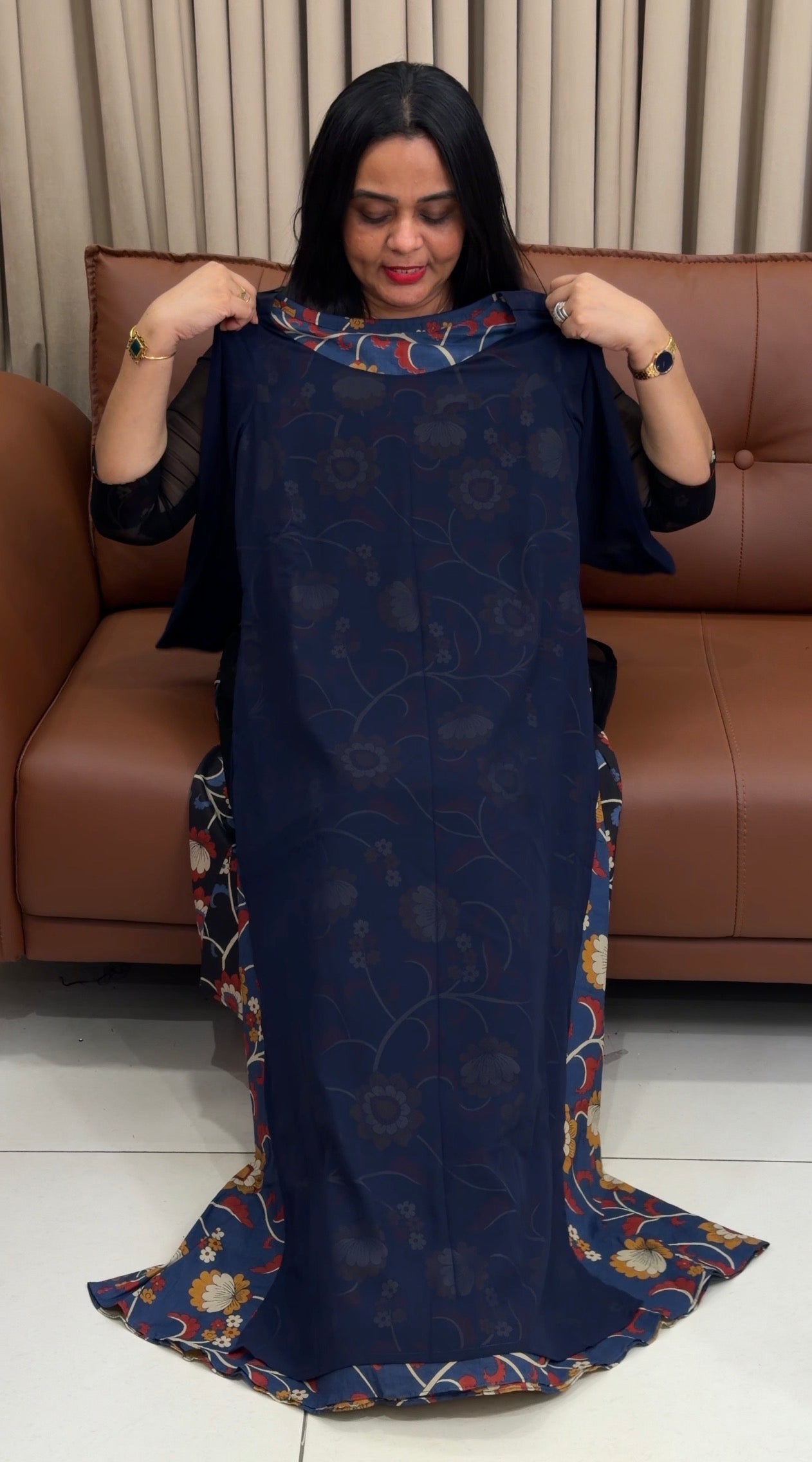 IHA'S IN-HOUSE PRINTED FROCKS - IHA 34749