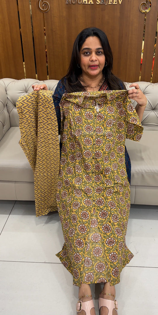 PRINTED COTTON TOP AND BOTTOM - IHA 26907