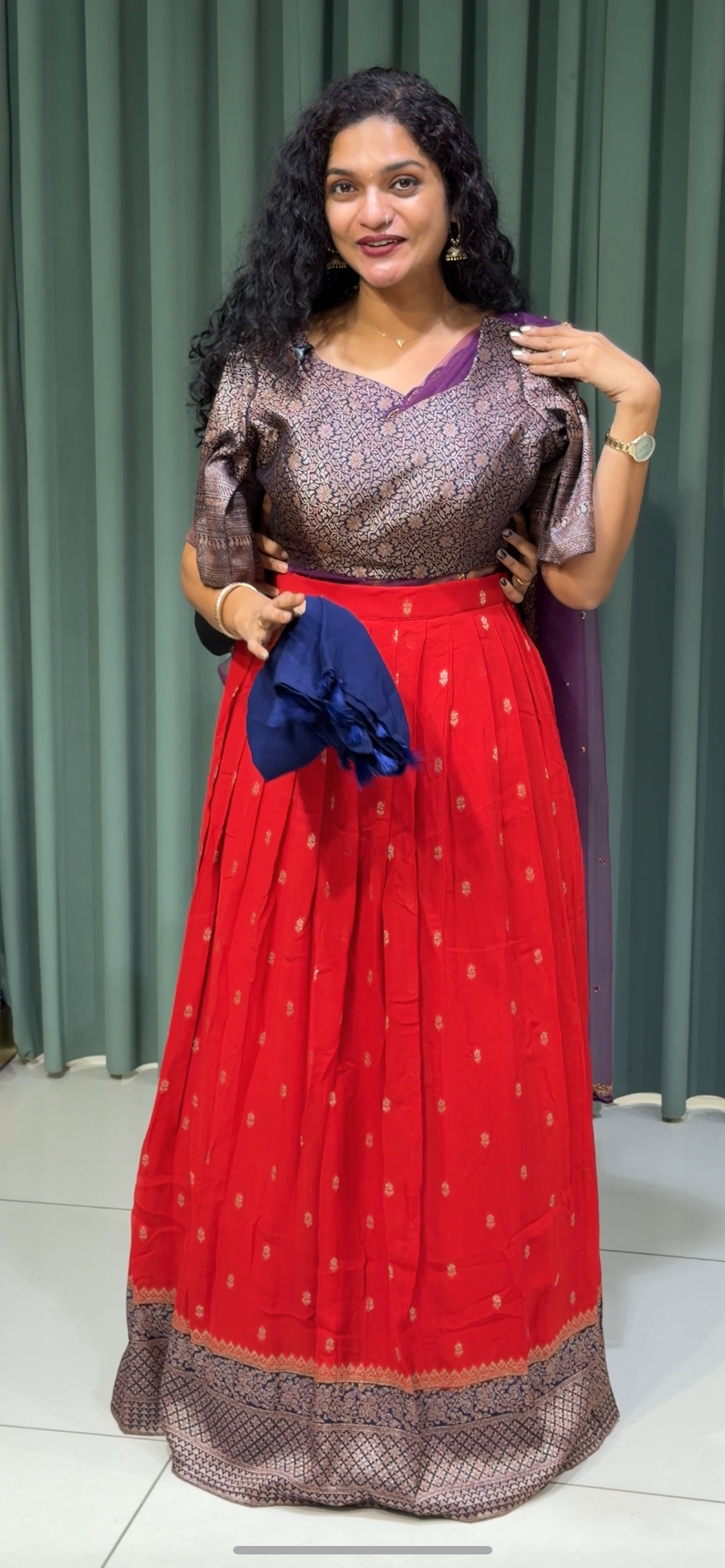 PARTY WEAR LEHENGAS - IHA 29616