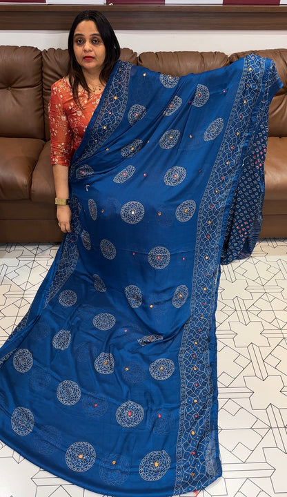 SEMI MODAL SAREES - IHA 18625