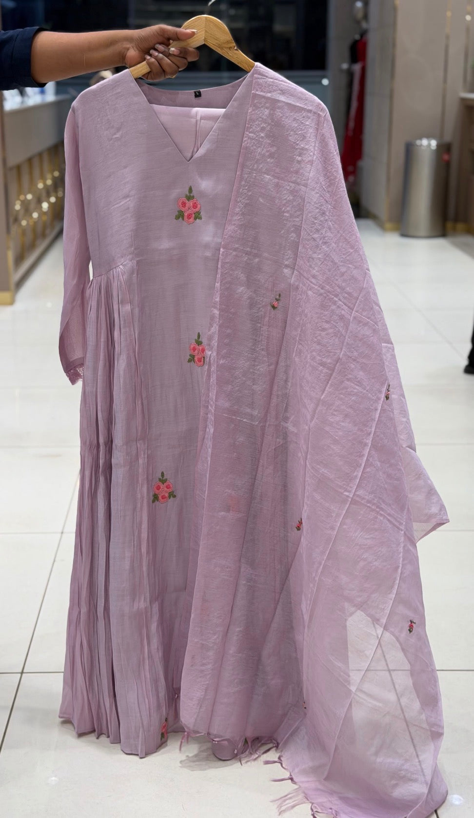 PARTY WEAR TOP,BOTTOM AND DUPATTA - IHA 35423