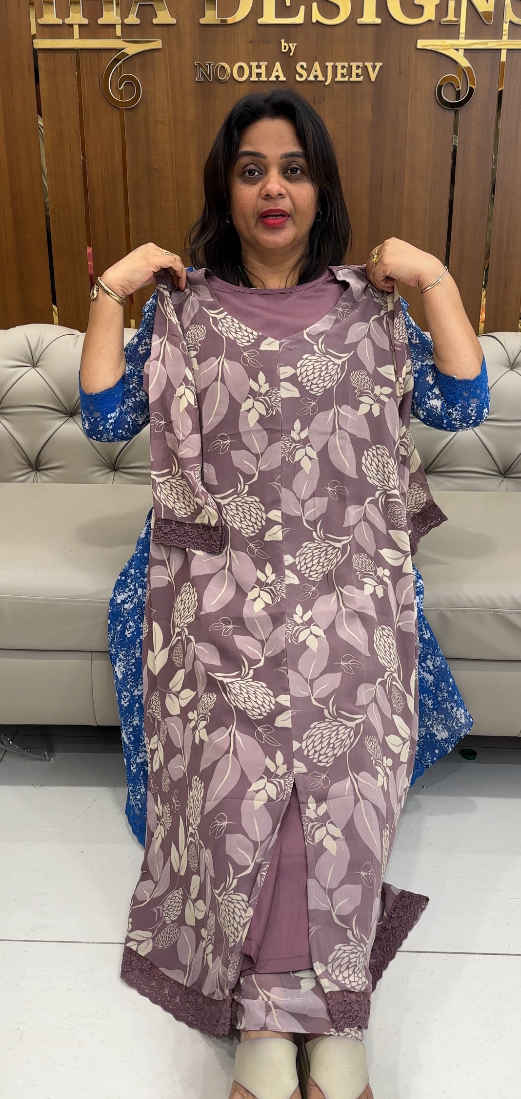 IHA'S IN-HOUSE PRINTEDALINE TOPS - IHA 25191