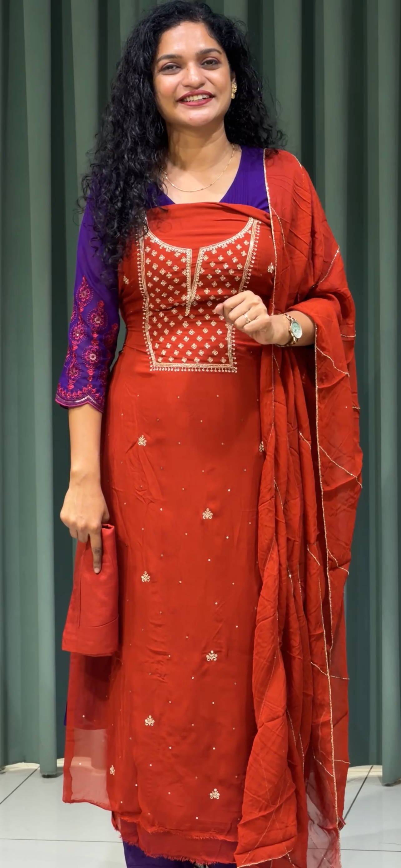 GEORGETTE UNSTITCHED SALWAR SALWAR SUITS - IHA 33711