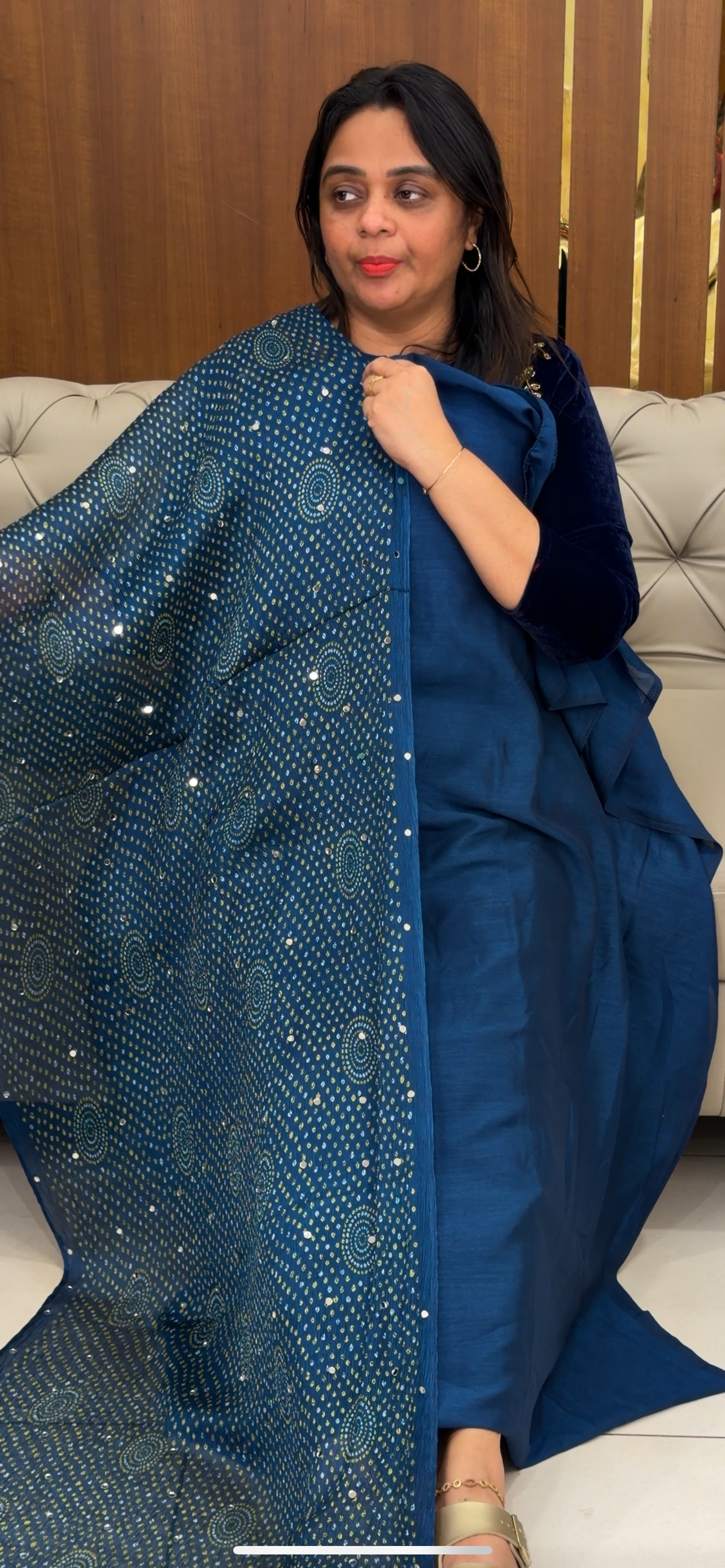 SEMI RAW SILK UNSTITCHED SALWAR SUITS - IHA 29839