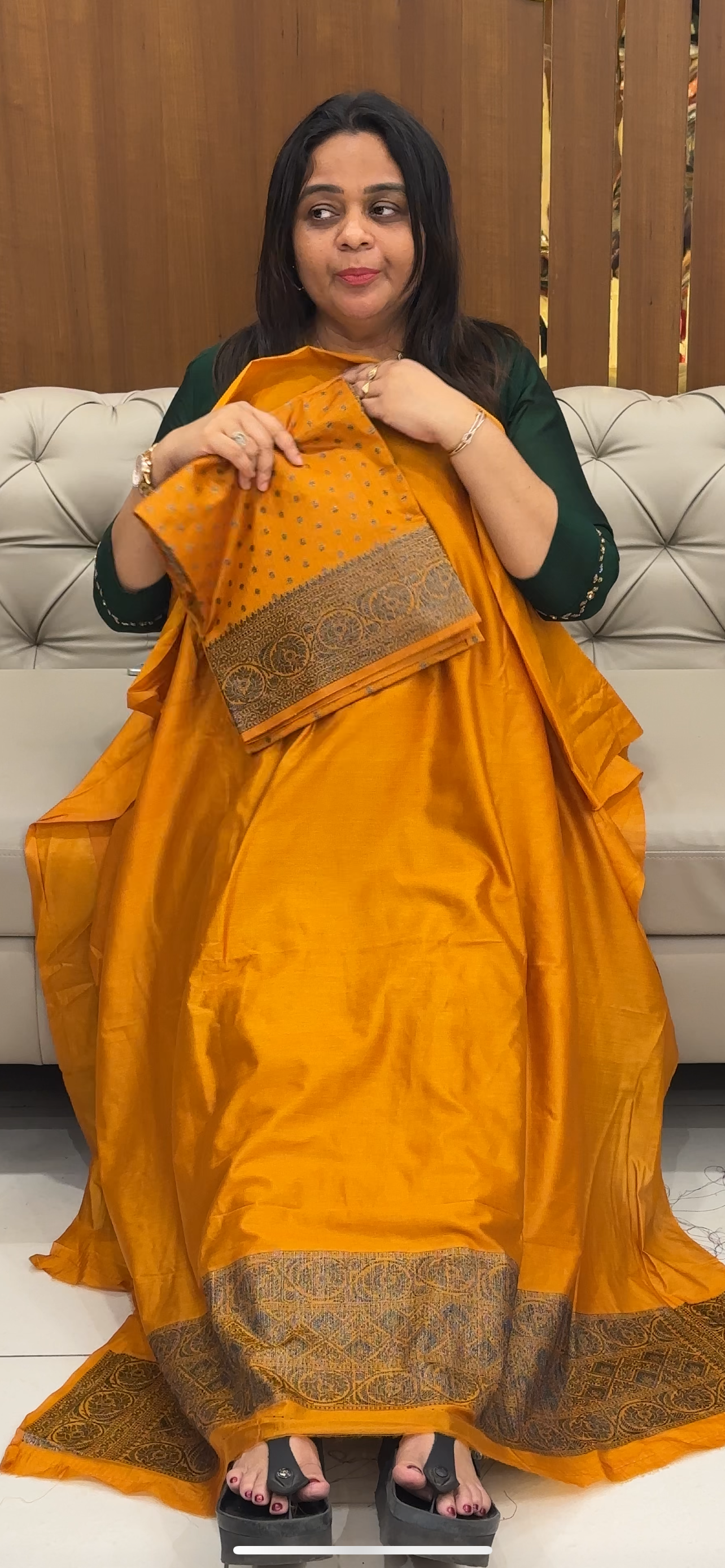 BANARASI TUSSUR UNSTITCHED SALWAR SUITS - 28580