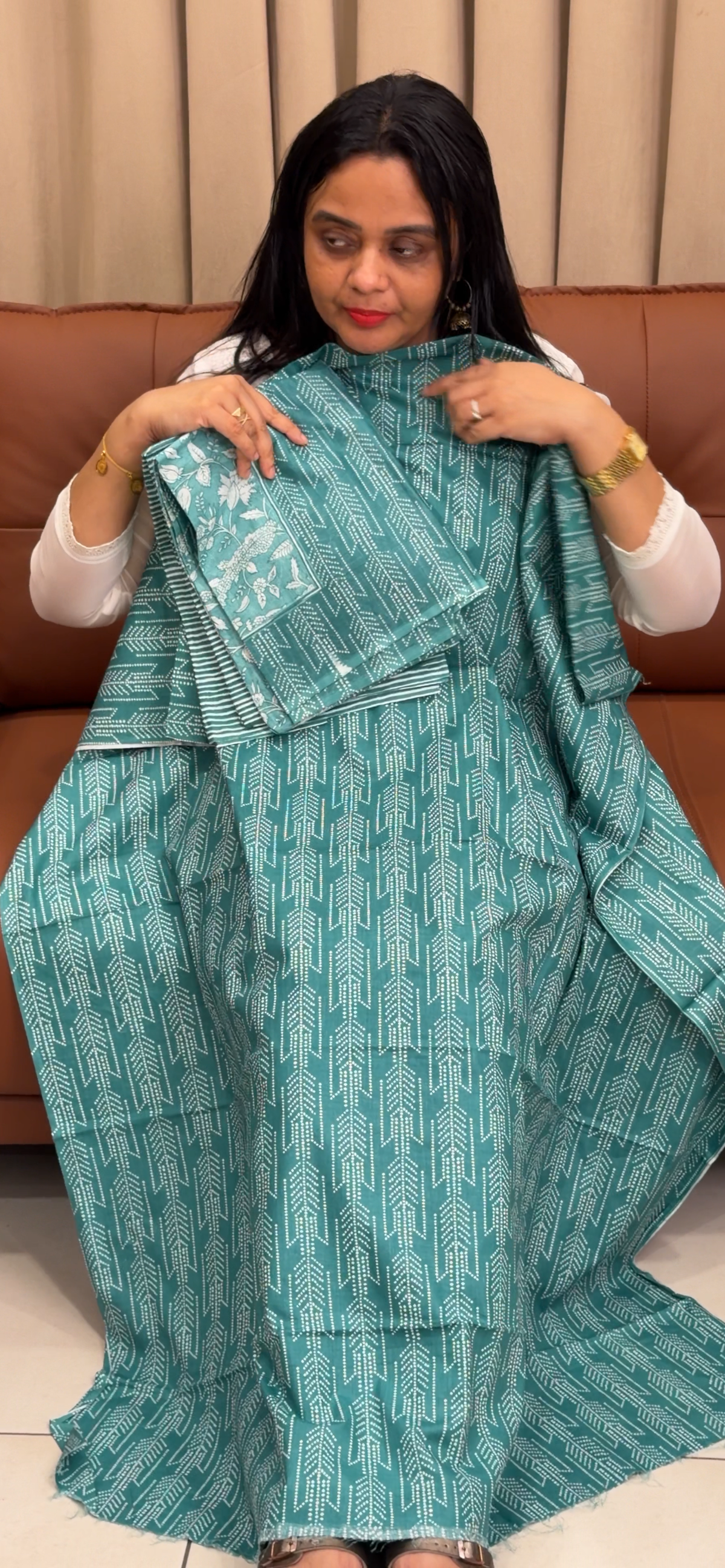OFFER SALES UNSTITCHED SALWAR SUITS - IHA 35750