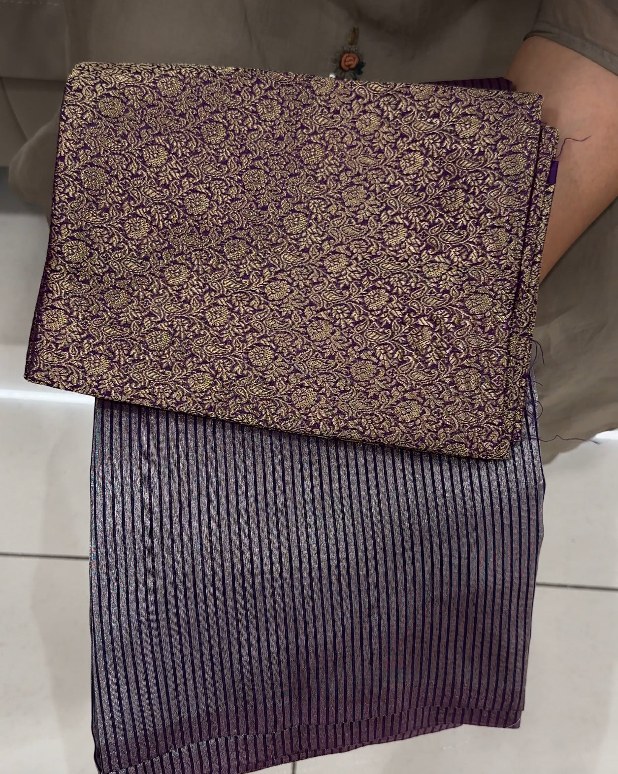 SEMI BANARASI SAREES - IHA 27053