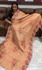 SEMI TUSSUR SAREES - IHA 18405