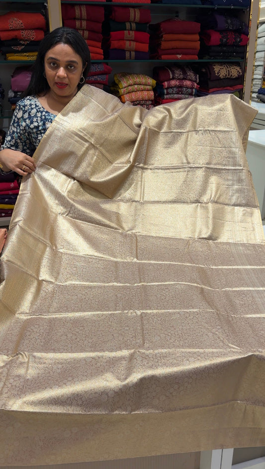 SEMI TISSUE SAREES - IHA 35821