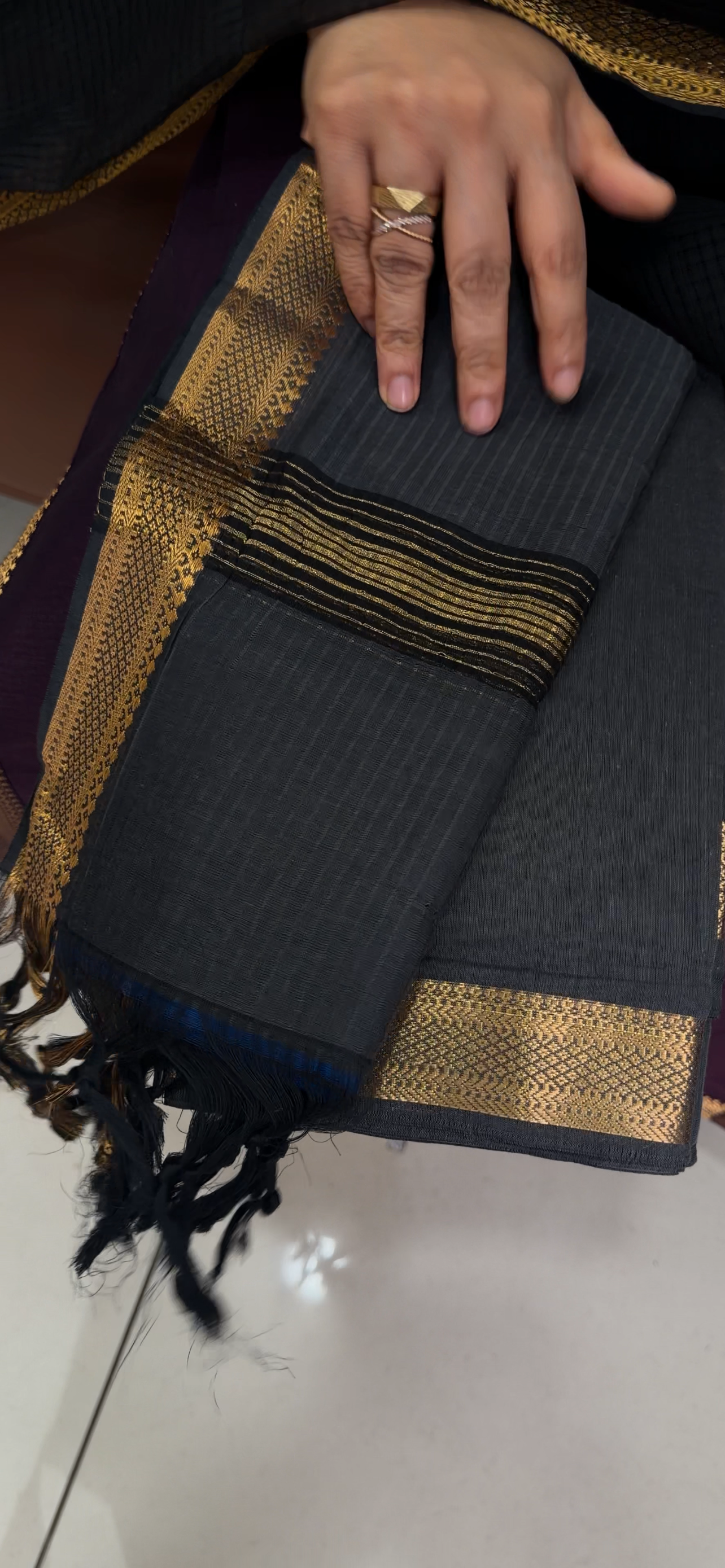 HANDLOOM COTTON UNSTITCHED SALWAR SUITS - IHA 34149