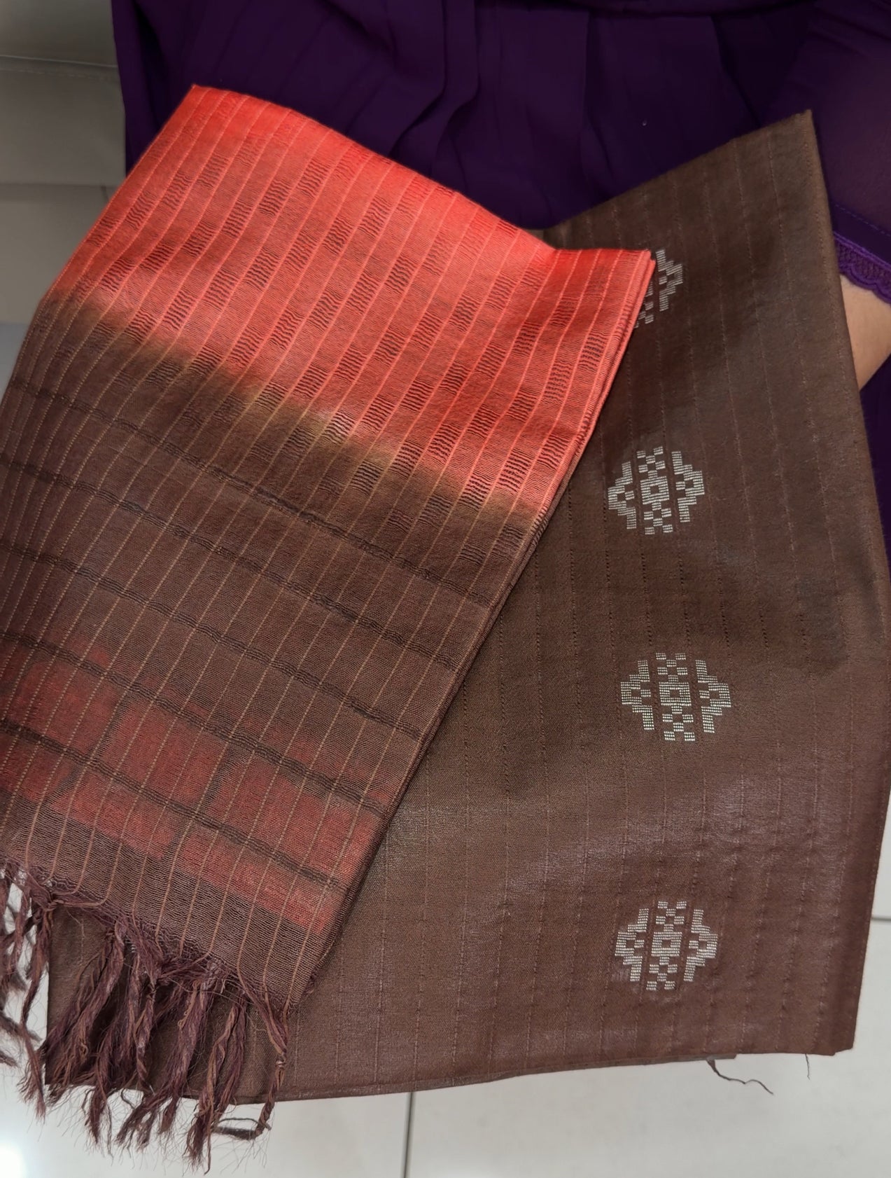 SEMI TUSSUR UNSTITCHED SALWAR SUITS - IHA 29187