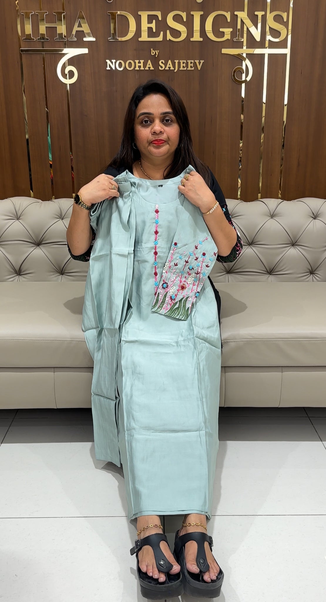 MODAL CHANDERI TOP AND BOTTOM - IHA 23432