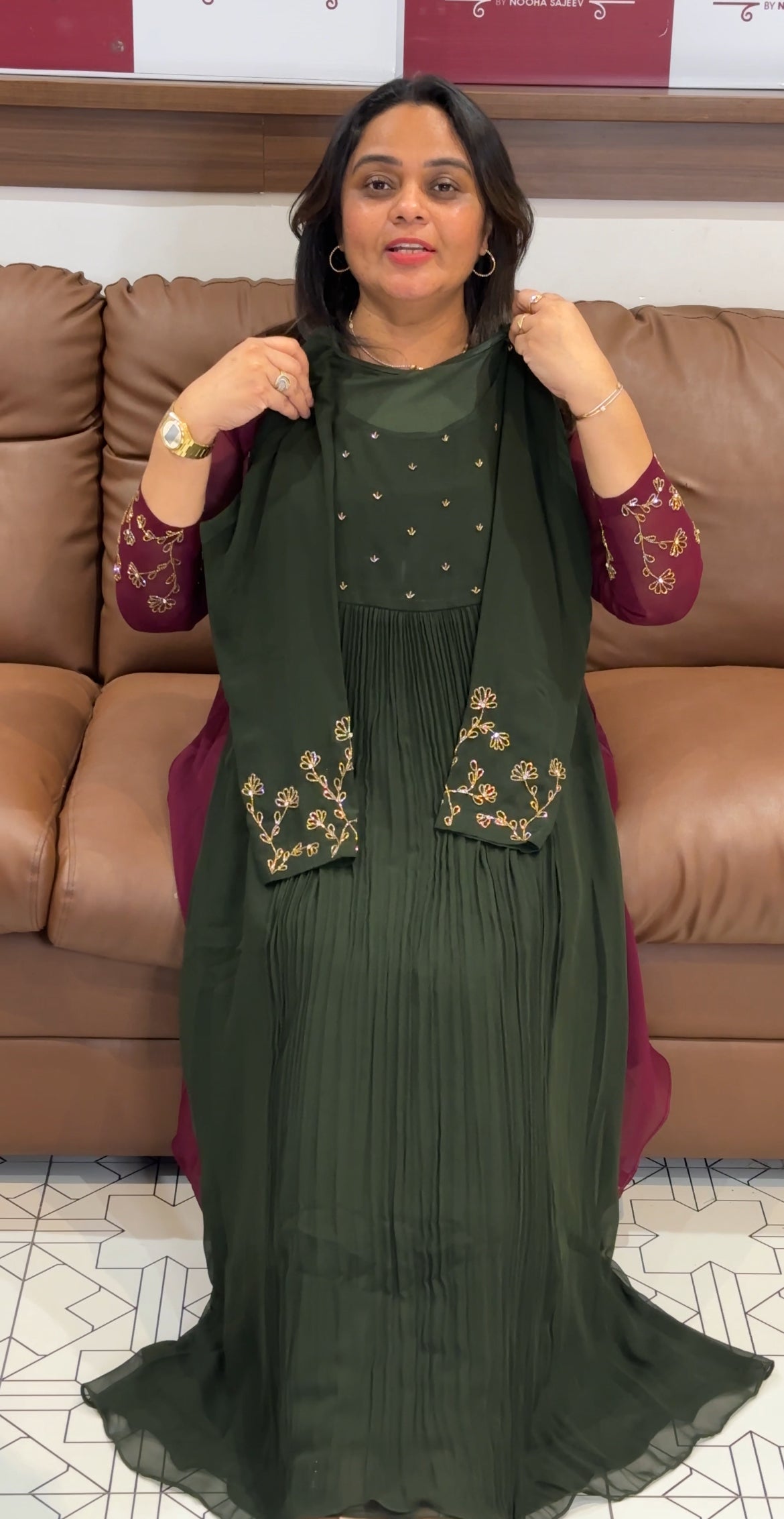 IHA'S IN-HOUSE HAND WORKED ALINE TOPS - IHA 27960