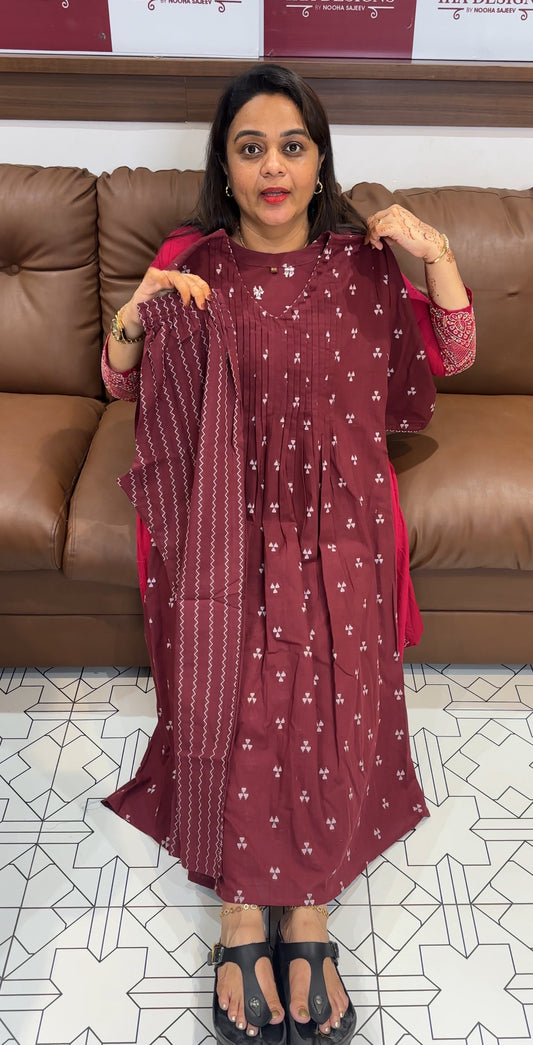 HANDLOOM COTTON TOP AND BOTTOM - IHA 23833