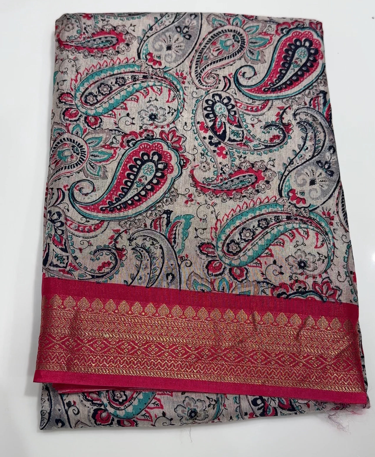 PRINTED SILK SAREES - IHA 23531