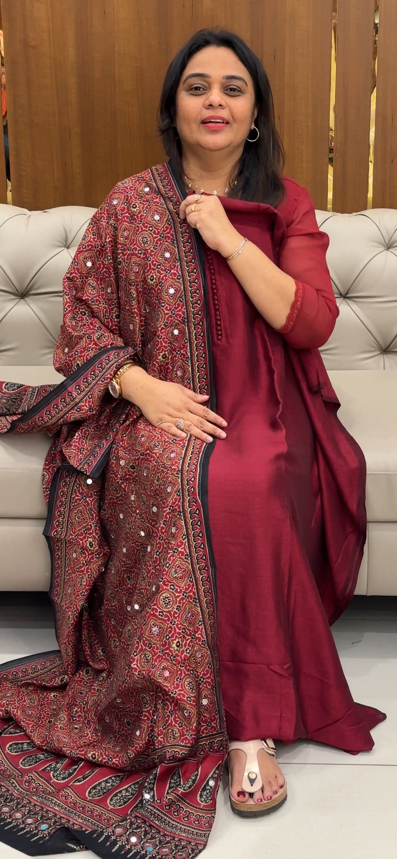 SEMI RAW SILK UNSTITCHED SALWAR SUITS - IHA 28714