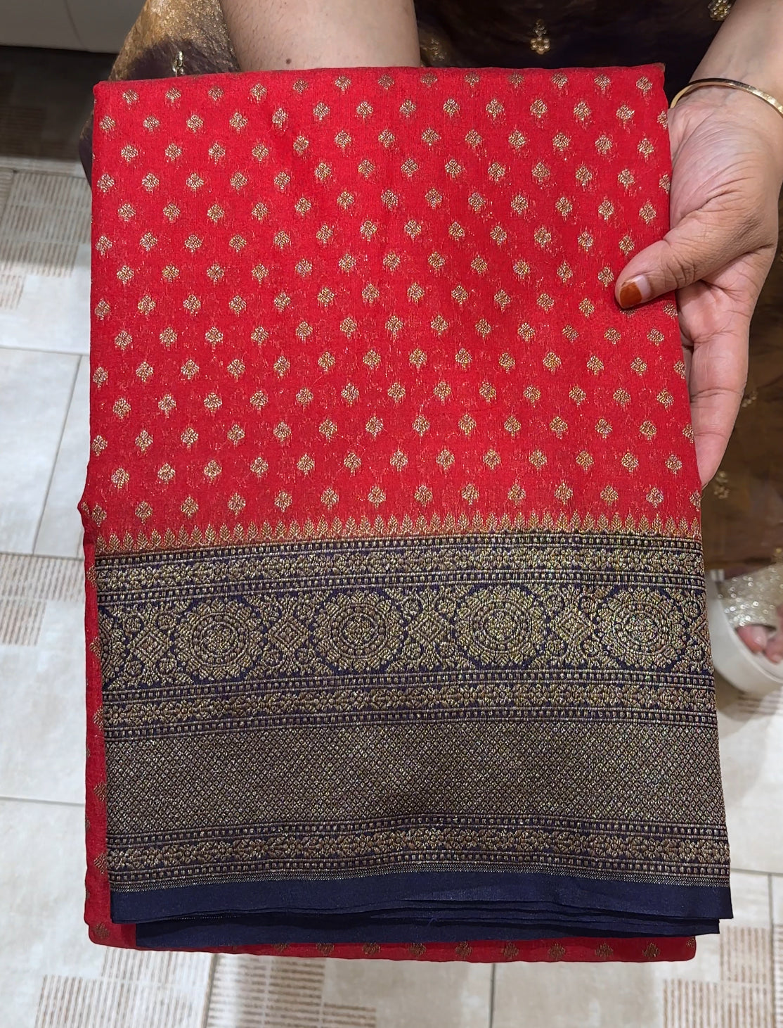 SEMI KATAN SAREES - IHA 22707