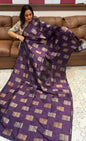 SEMI JUTE SAREE - IHA 16017