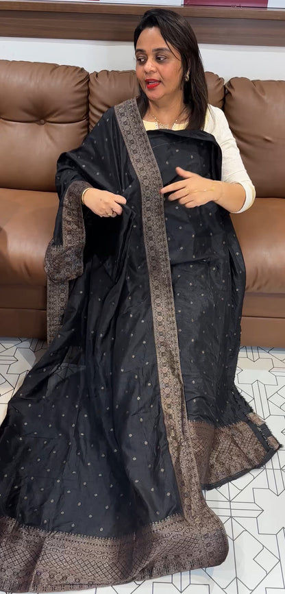 FORWARD SEMI BANARSI UNSTITCHED SALWAR SUITS - IHA 24696