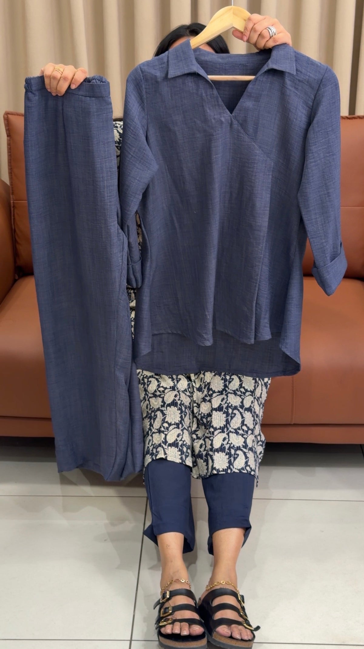 IHA'S IN-HOUSE SHORT CO-ORDS SETS - IHA 35217