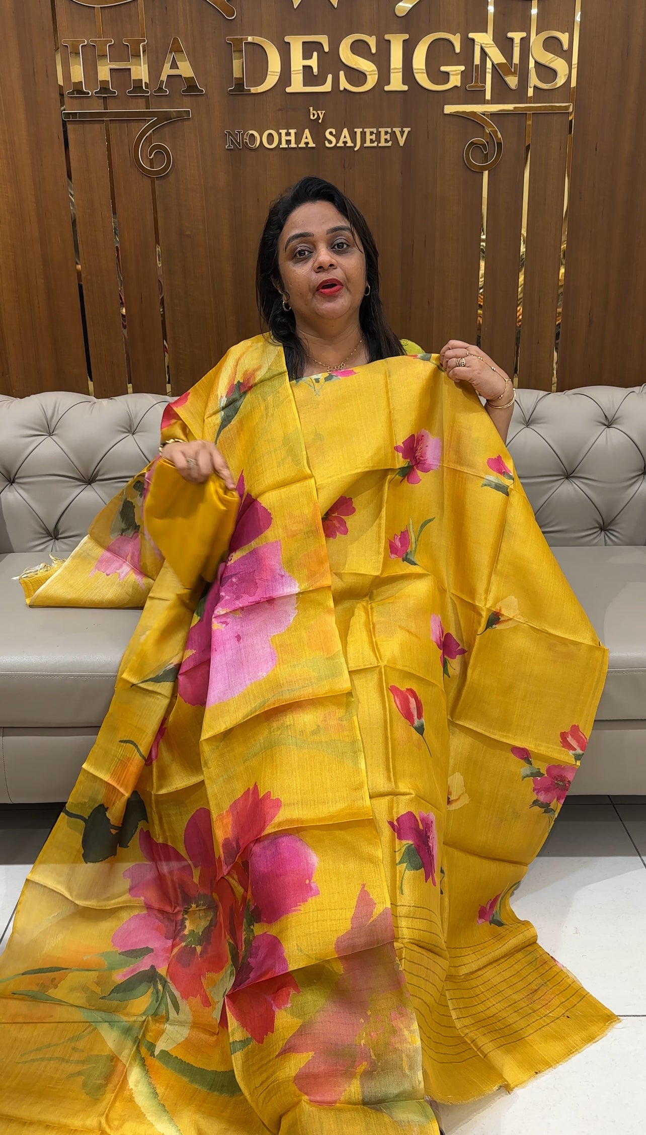 TUSSUR SILK UNSTITCHED SALWAR SUITS - IHA 25022