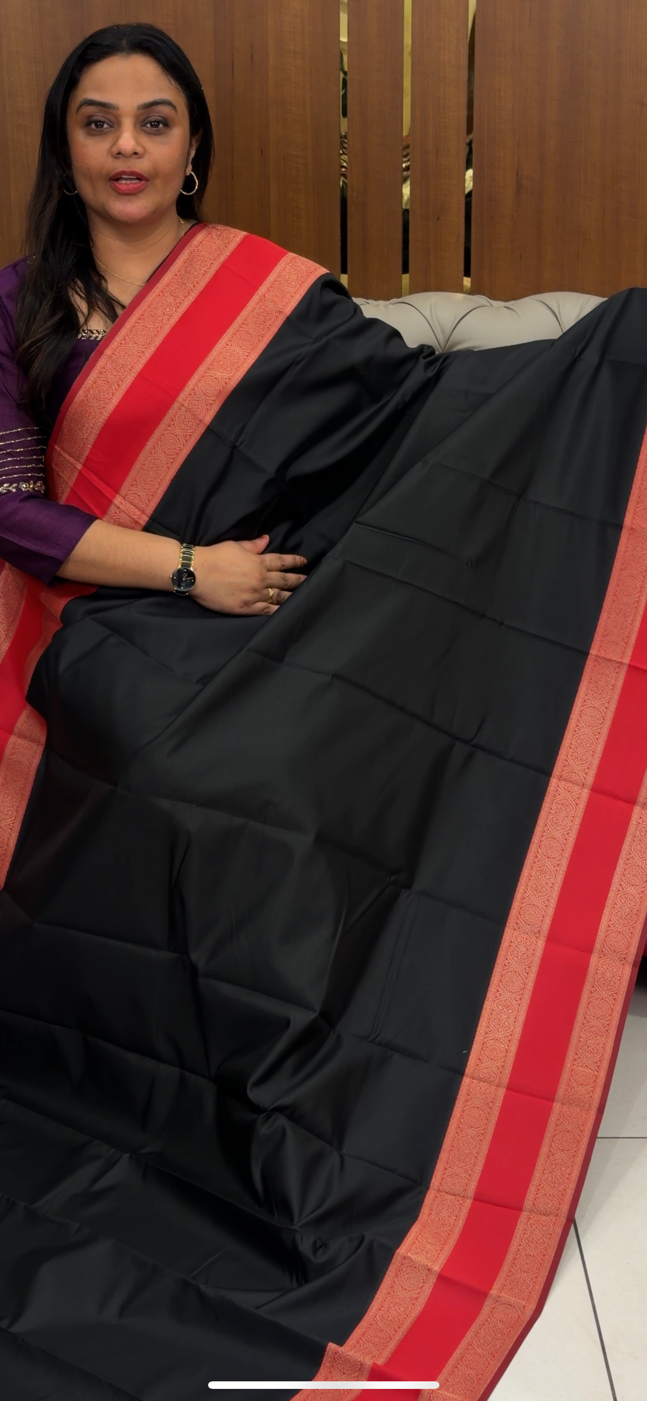 SEMI SILK SAREES - IHA 33578