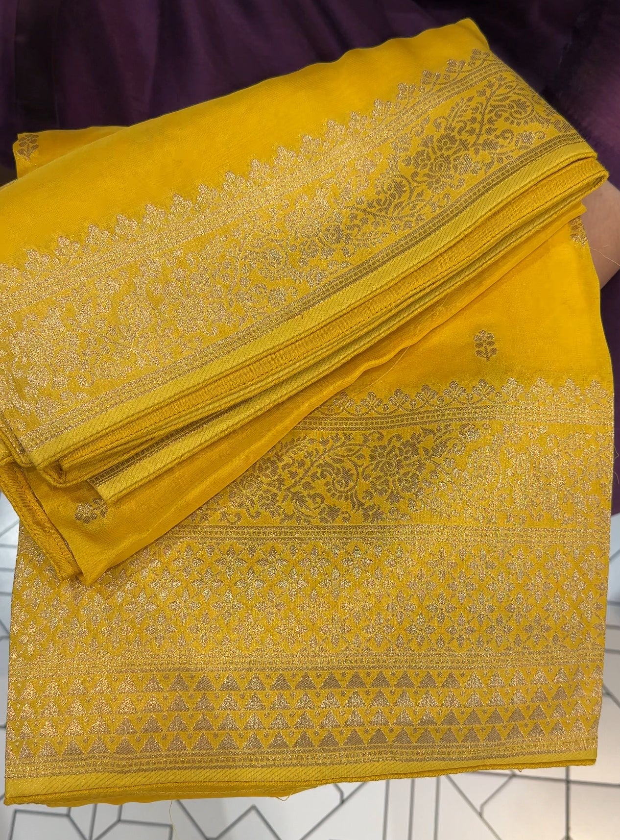 BANARASI UNSTITCHED SALWAR SUITS - IHA 28277