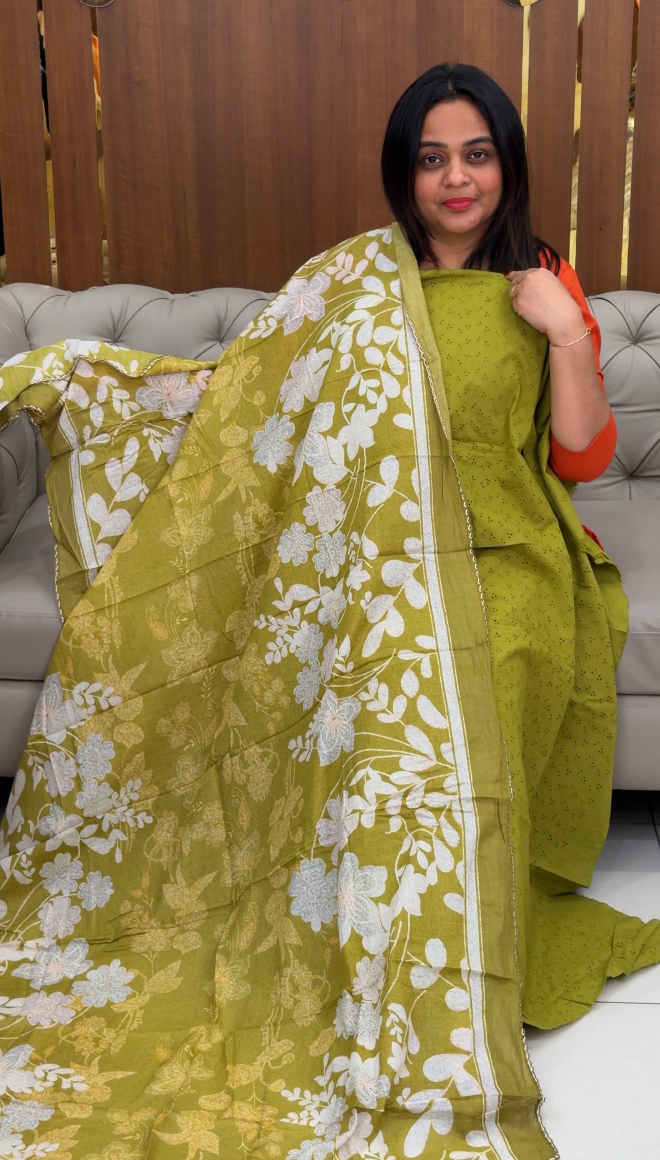 COTTON HAKOBA UNSTITCHED SALWAR SUITS - IHA 29667