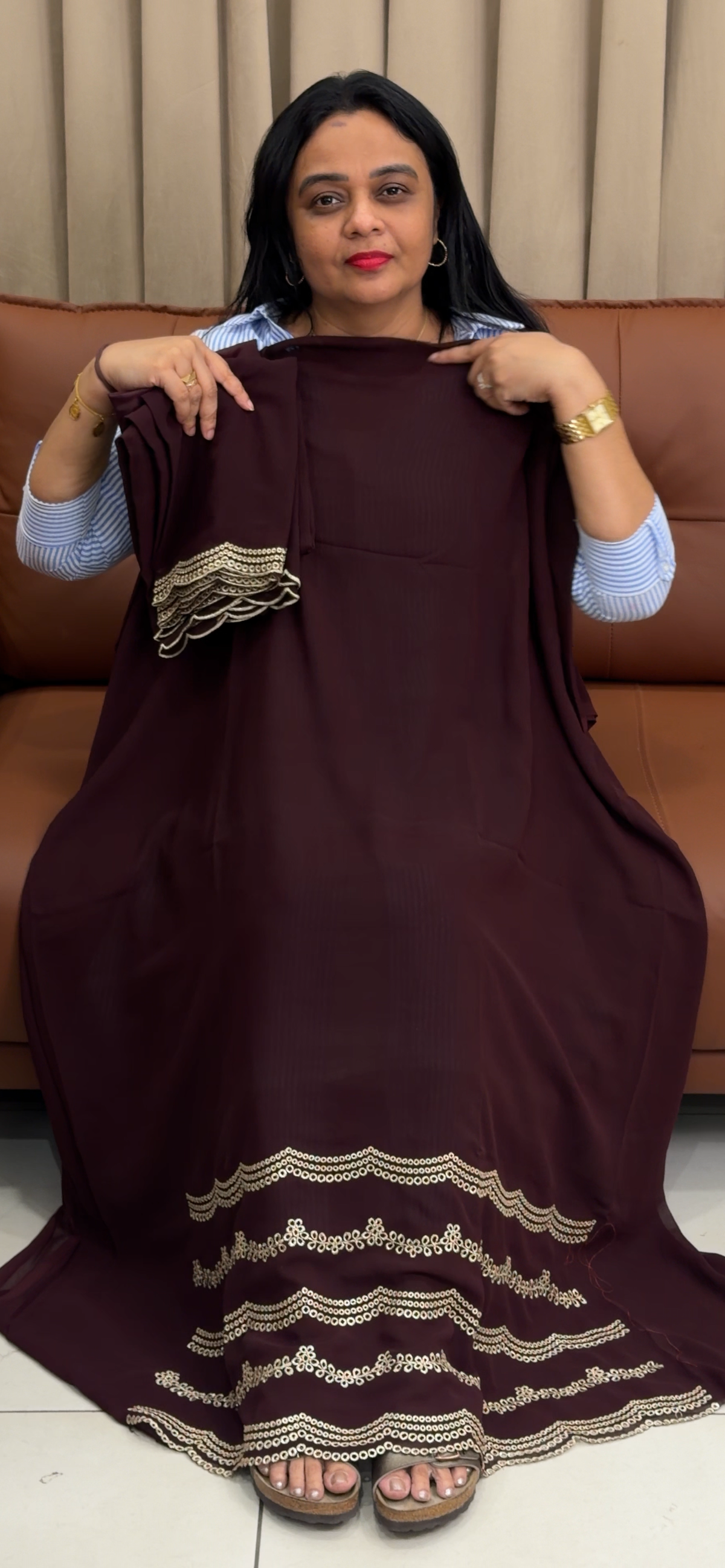 FAUX GEORGETTE UNSTITCHED SALWAR SUITS - IHA 35900