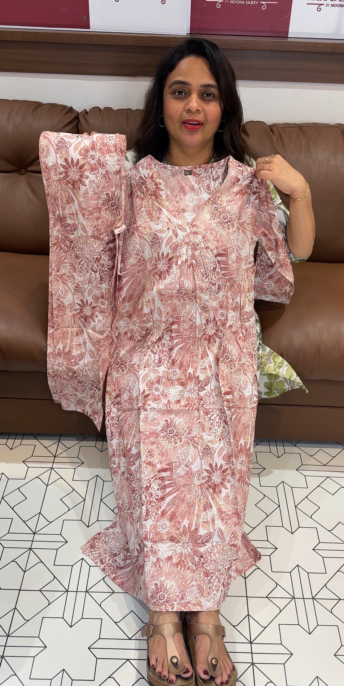 PRINTED COTTON CO-ORDS SETS - IHA 26254