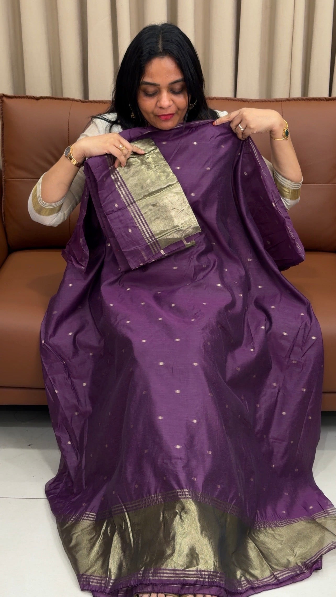FORWARD JAMDANI TOP,BOTTOM AND DUPATTA  - IHA 33634