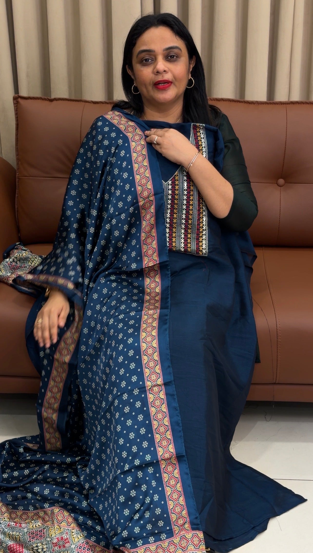 SEMI RAW SILK UNSTITCHED SALWAR SUITS - IHA 33935
