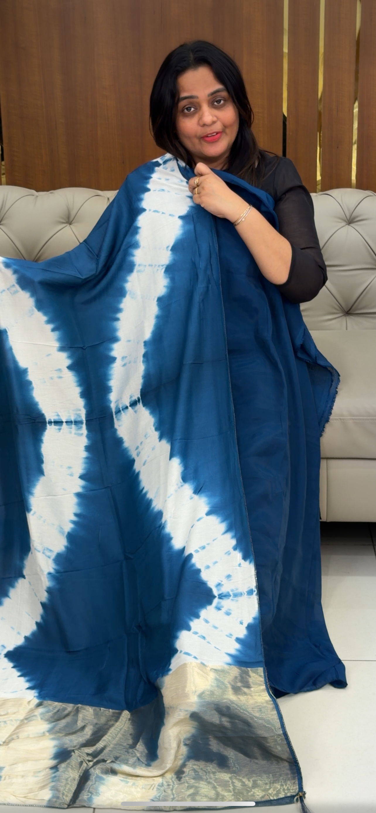 SEMI MODAL UNSTITCHED SALWAR SUITS - IHA 29318