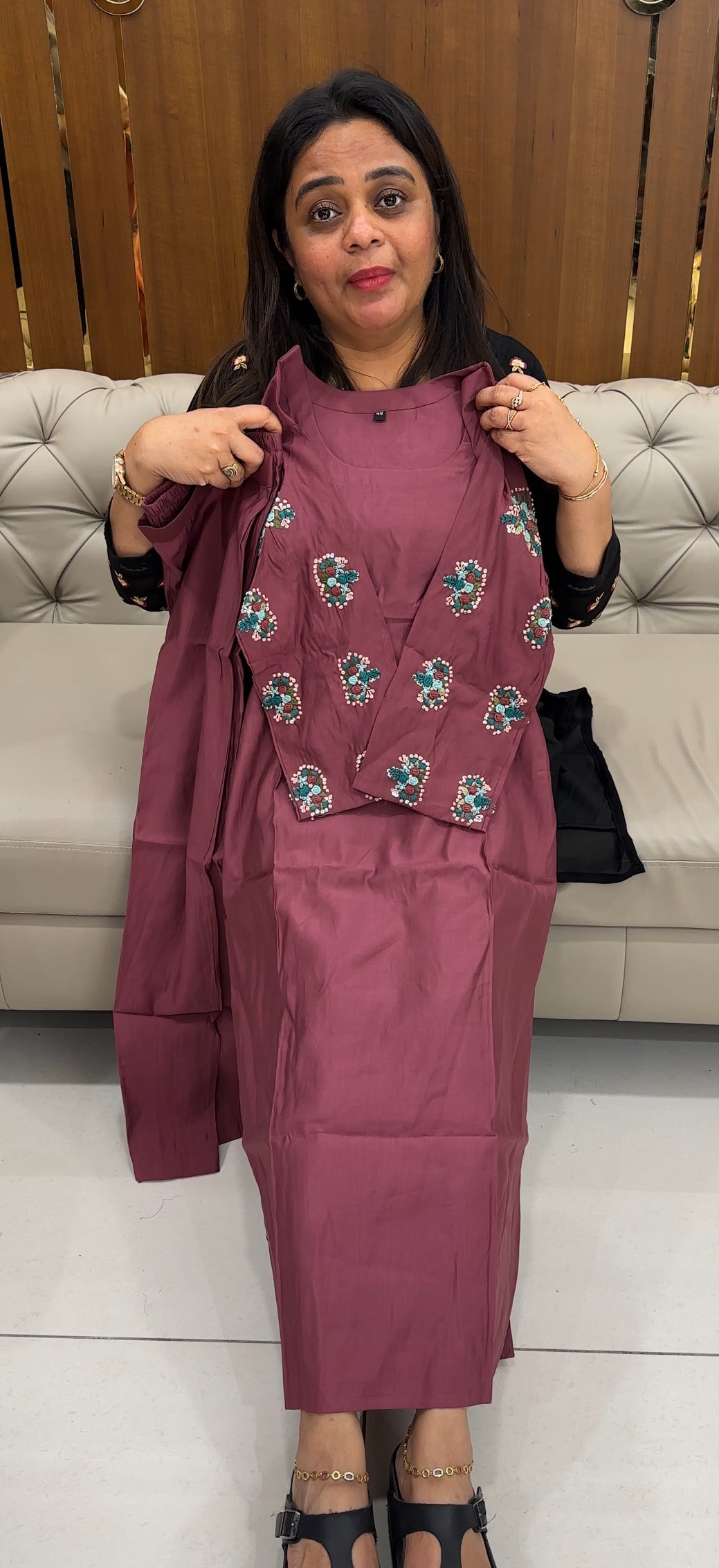 MUL CHANDERI TOP AND BOTTOM- IHA 26003
